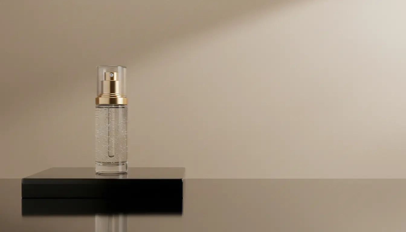 AI Image Editor landing page visual showing professional retouching results